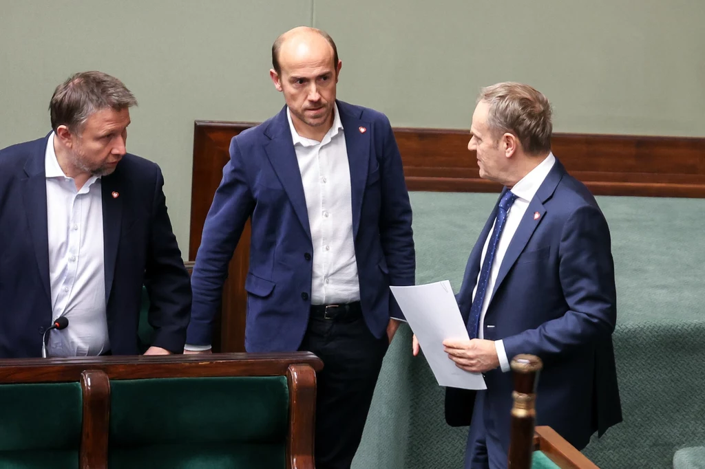 Marcin Kierwiński, Borys Budka i Donald Tusk Marcin Kierwiński, Borys Budka i Donald Tusk