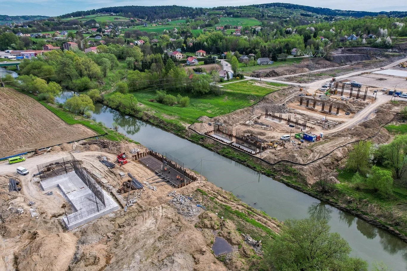 Aż 30 proc. odcinka S19 Babica - Jawornik poprowadzone będzie estakadami. Aż 30 proc. odcinka S19 Babica - Jawornik poprowadzone będzie estakadami.