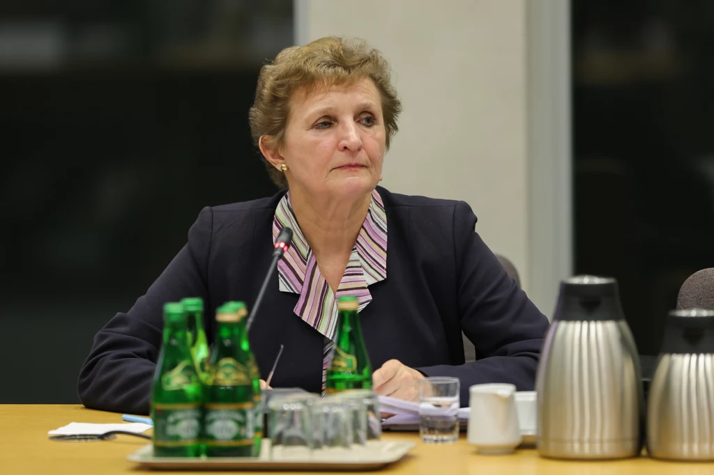 Główna księgowa w Ministerstwie Sprawiedliwości Elżbieta Pińciurek przed komisją śledczą ds. Pegasusa