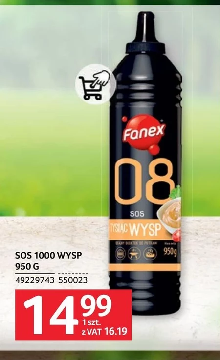 Fanex Sos 1000 wysp 950 g