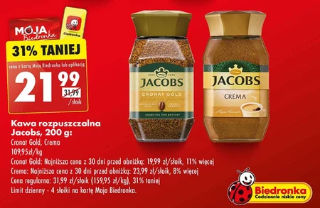 Jacobs Crema Kawa rozpuszczalna 200 g
