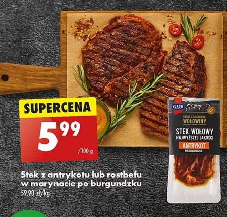 Stek z rostbefu Łuków