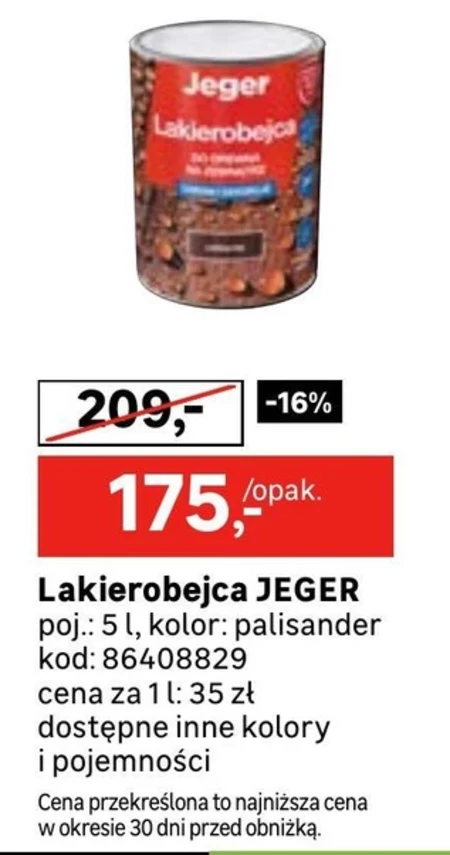 Lakierobejca Jeger