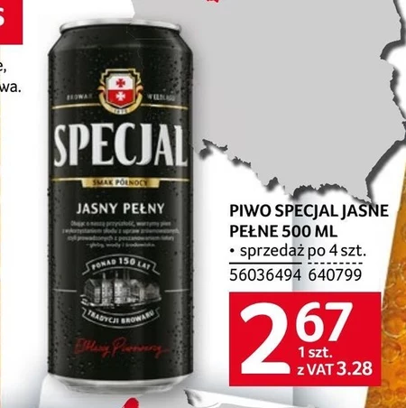 Specjal Jasny pełny Piwo jasne 500 ml