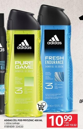 Adidas Pure Game Żel do mycia 3w1 400 ml niska cena