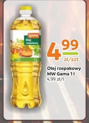 Olej Gama niska cena