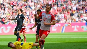 Harry Kane w sobotę zapisał się w historii Bundesligi