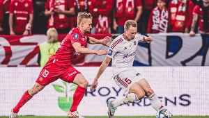 Widzew Łódź długo wytrzymywał napór Rakowa, ale ostatecznie poległ 0:1