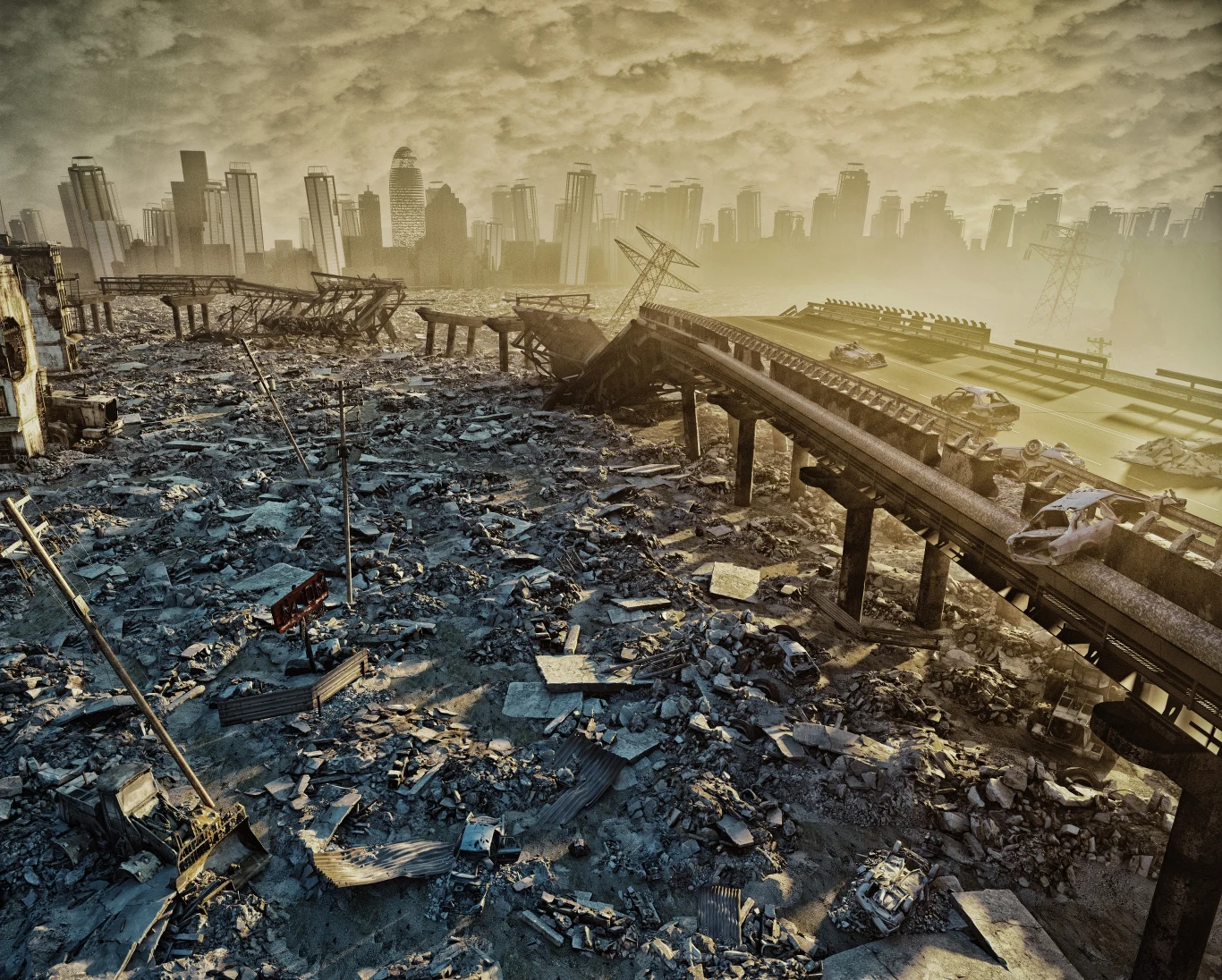 Nowy Jork po wybuchu bomy atomowej - fani myślą, że o tym będzie Fallout 5