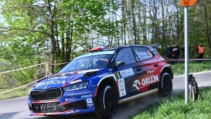 Miko Marczyk i Szymon Gospodarczyk na trasie 52. Rajdu Świdnickiego