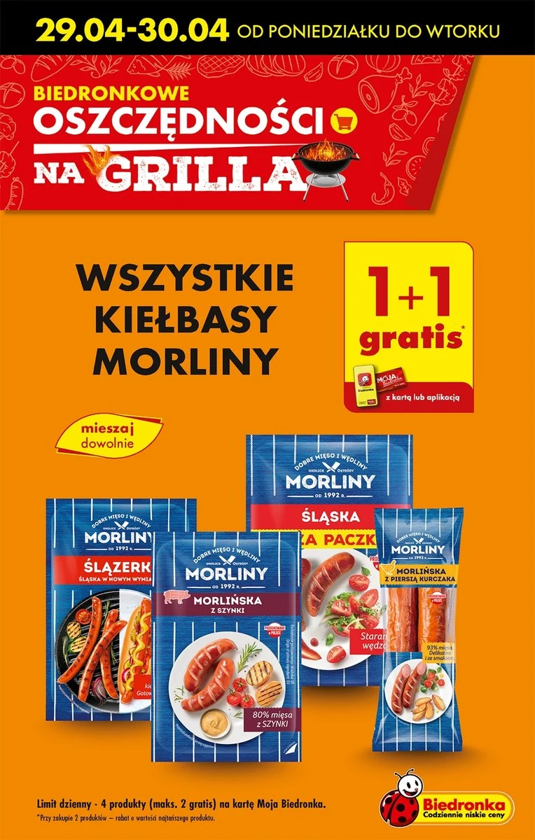 Kiełbasa za darmo w Biedronce! 