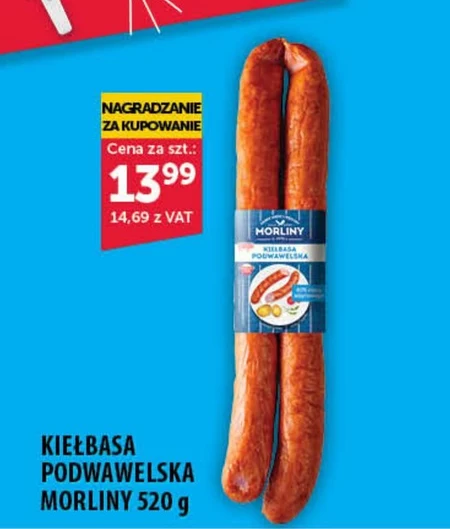 Morliny Kiełbasa podwawelska 520 g