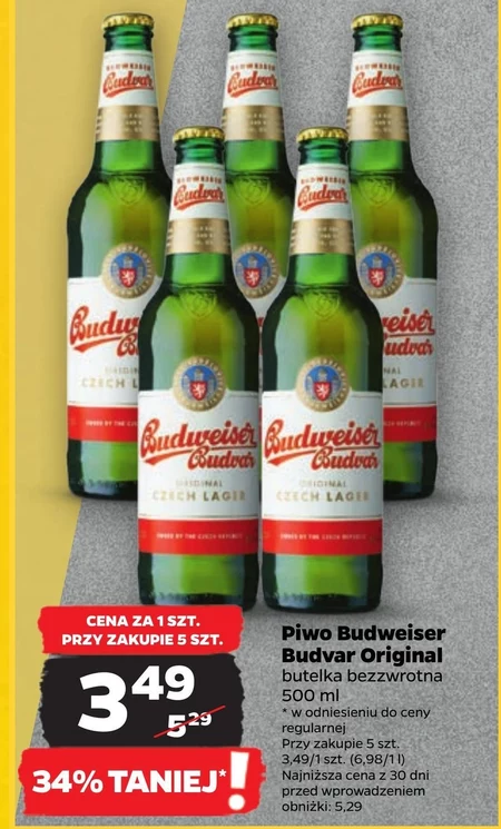 Piwo Budweiser