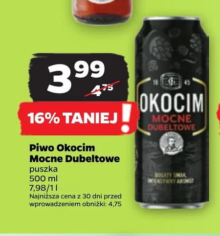 Okocim Piwo jasne mocne dubeltowe 500 ml