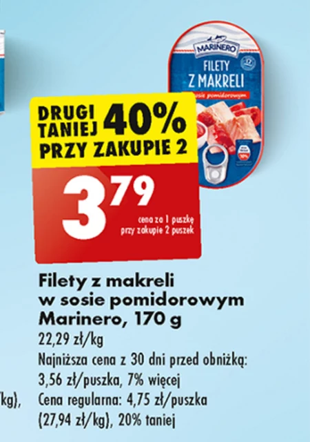 Filet z makreli Marinero