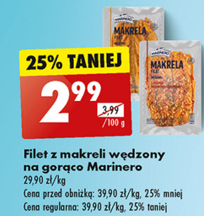 Filet z makreli Marinero niska cena