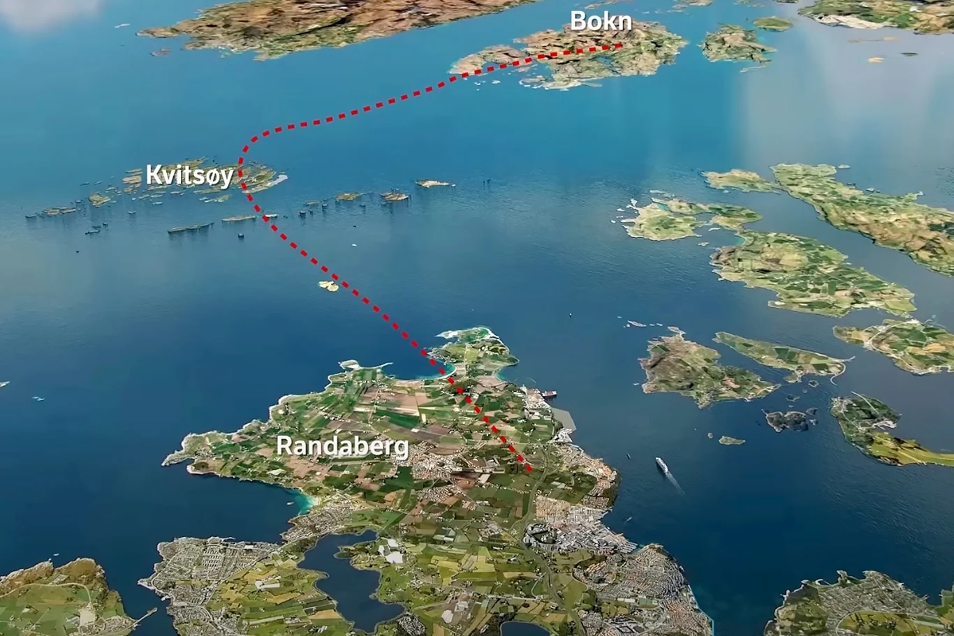Rogfast przetnie Boknafjorden i Kvitsøyfjorden na północ od Stavanger / Fot. Statens vegvesen 