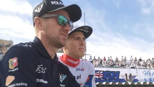 Rafał Okoniewski z Grzegorzem Zengotą.