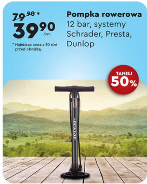 Pompka rowerowa Dunlop niska cena