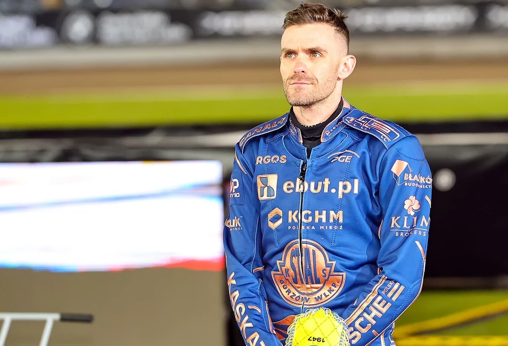 Martin Vaculik na prezentacji przed meczem. Martin Vaculik na prezentacji przed meczem.