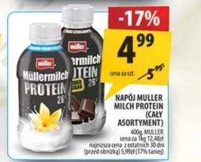 Napój mleczny Müller niska cena