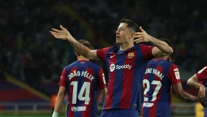 Hat-trick Lewandowskiego, ale to nie wszystko. Polak zachwycił czymś jeszcze