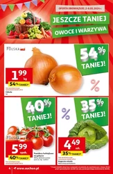 Tańsze owoce i warzywa - Auchan