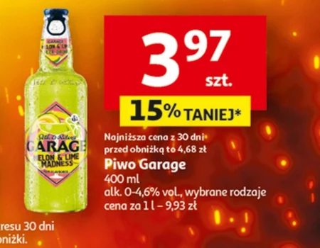 Seth & Riley's Garage Mix piwa i napoju o smaku melona i limonki z dodatkiem rumu 400 ml