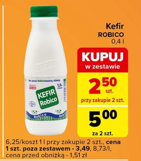 Robico Kefir 1,5% 400 g niska cena