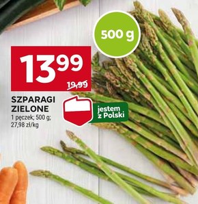 Szparagi zielone Polski niska cena