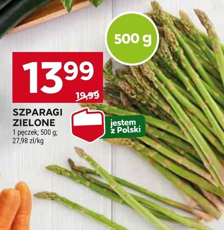 Szparagi zielone Polski