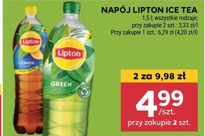 Lipton Ice Tea Green Napój niegazowany 1,5 l niska cena