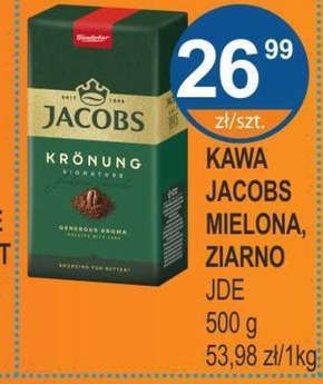 Jacobs Krönung Kawa mielona 500 g niska cena