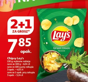 Lay's zielona cebulka 130 g - Chipsy ziemniaczane niska cena