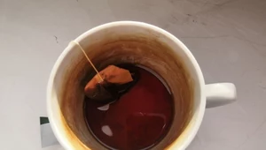 Tęczowy kożuch na herbacie. Czy napój z takim nalotem można bezpiecznie pić?