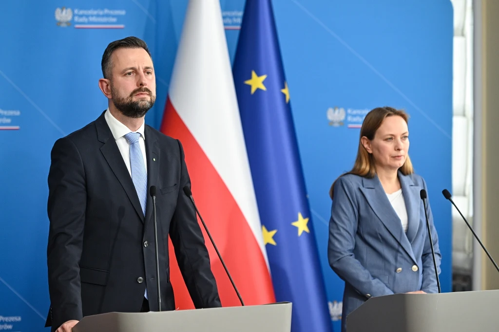 Wicepremier Władysław Kosiniak-Kamysz i minister funduszy i polityki regionalnej Katarzyna Pełczyńska-Nałęcz