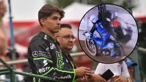 Kacper Tkocz brał udział w bardzo groźnym upadku