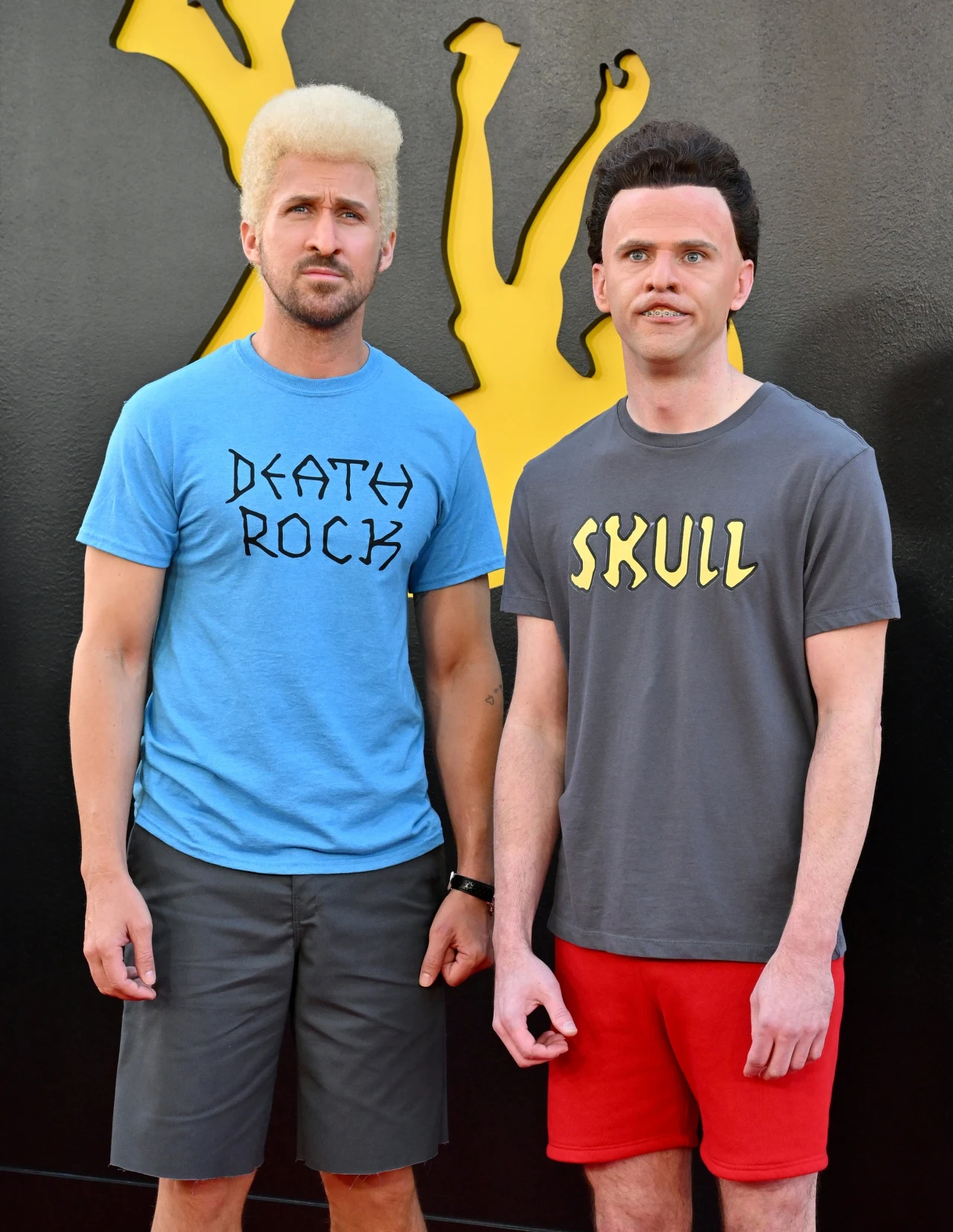 Ryan Golsing i Mikey Day jako Beavis i Butt-Head na premierze filmu "Kaskader" Ryan Golsing i Mikey Day jako Beavis i Butt-Head na premierze filmu "Kaskader"