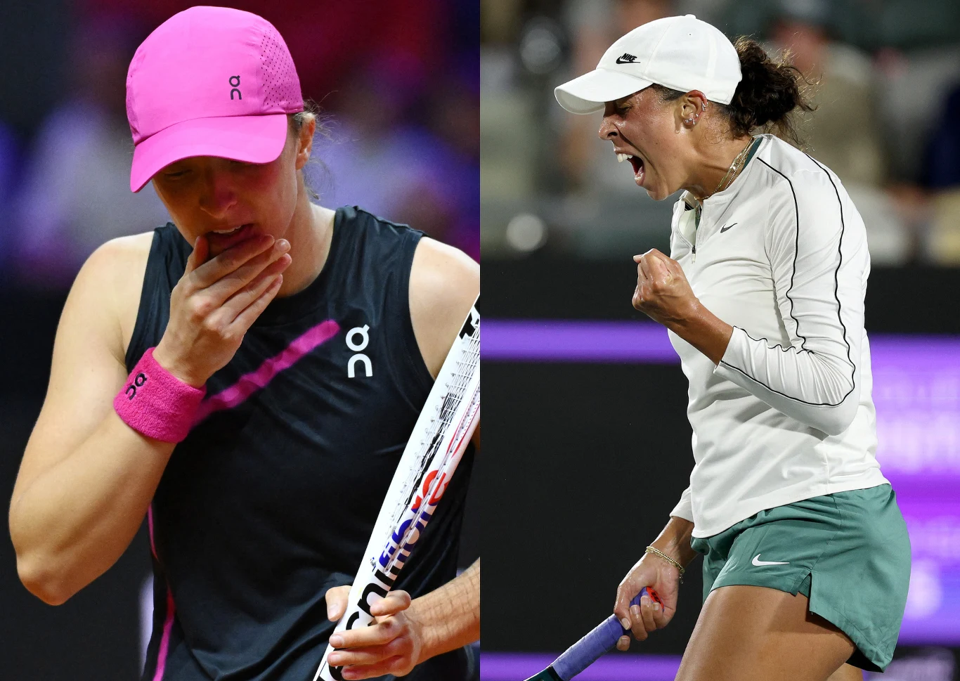 Iga Świątek i Madison Keys Iga Świątek i Madison Keys