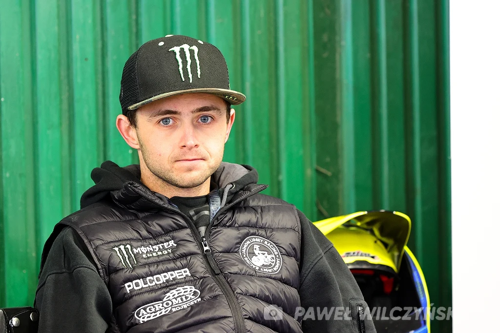 Jaimon Lidsey przed zawodami. Jaimon Lidsey przed zawodami.