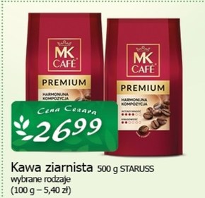 MK Café Premium Kawa ziarnista 500 g niska cena