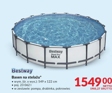 Basen na stelażu Bestway