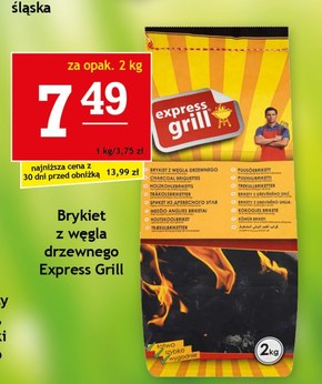 Brykiet express grill niska cena