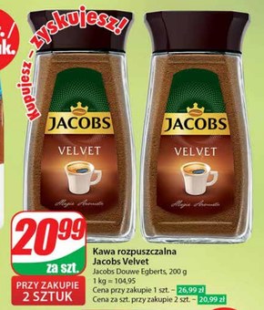 Jacobs Velvet Kawa rozpuszczalna 200 g niska cena
