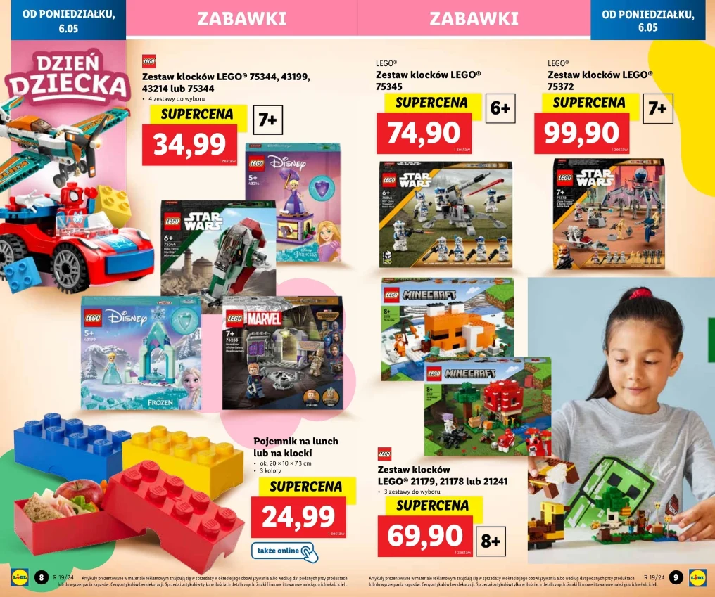 Zestawy LEGO na Dzień Dziecka w Lidlu! 