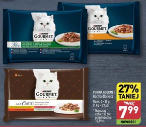 Gourmet Perle Karma dla kotów duet 340 g (4 x 85 g) niska cena