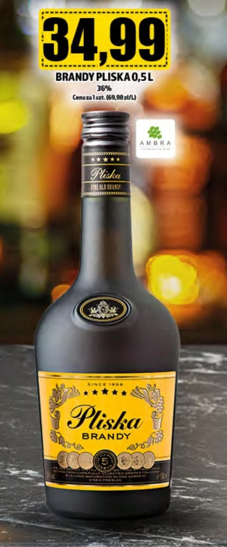 Pliska Brandy 500 ml