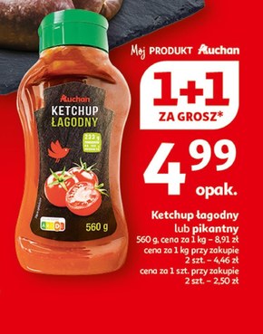 Ketchup Auchan niska cena
