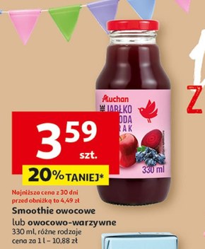 Smoothie Auchan niska cena