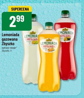Zbyszko Lemoniada gazowana o smaku cytrusowym 1 l niska cena